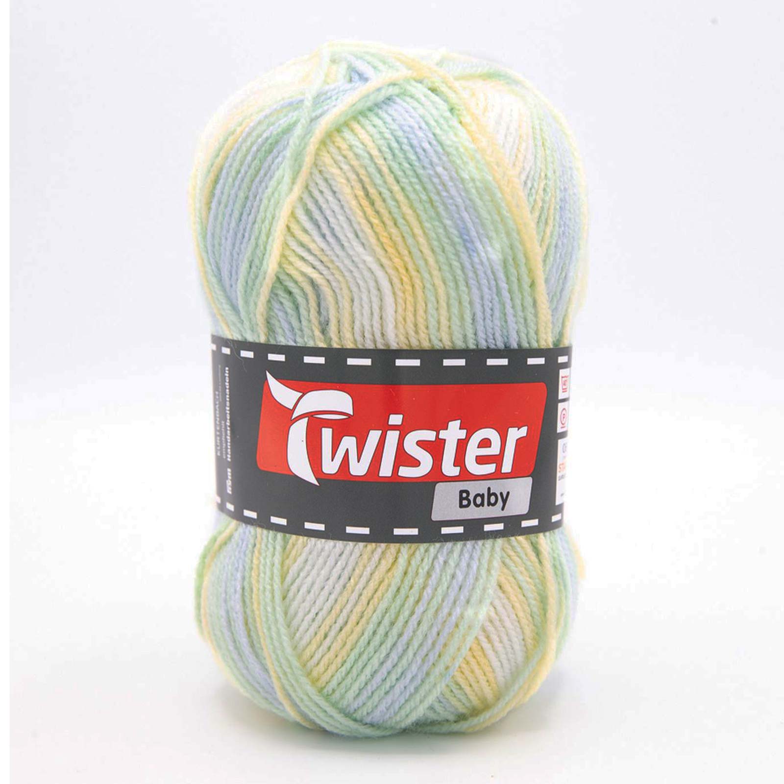 Wolle TWISTER BABY - wiese - color -50g