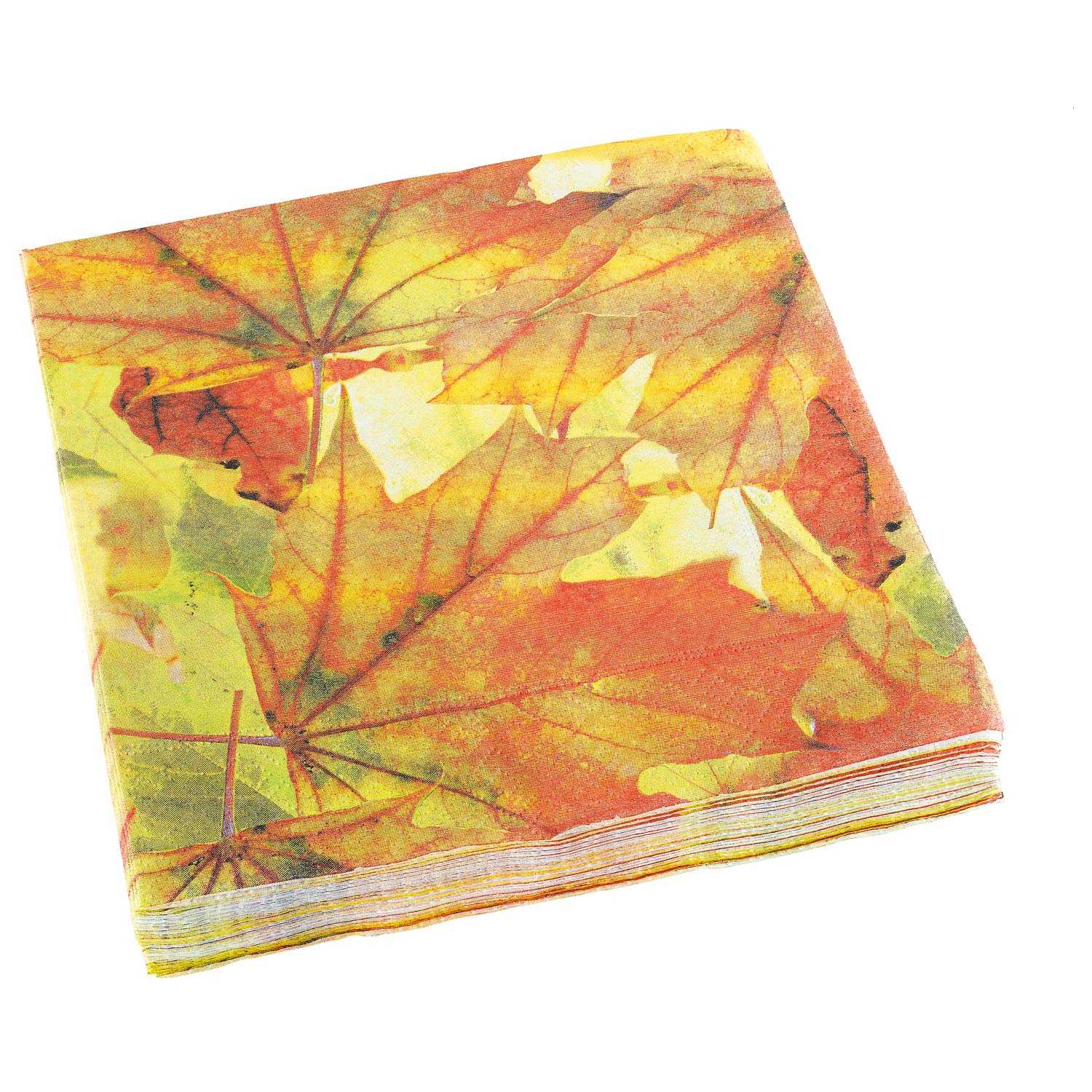 Servietten Herbst 33 x 33 cm 20er 4fach