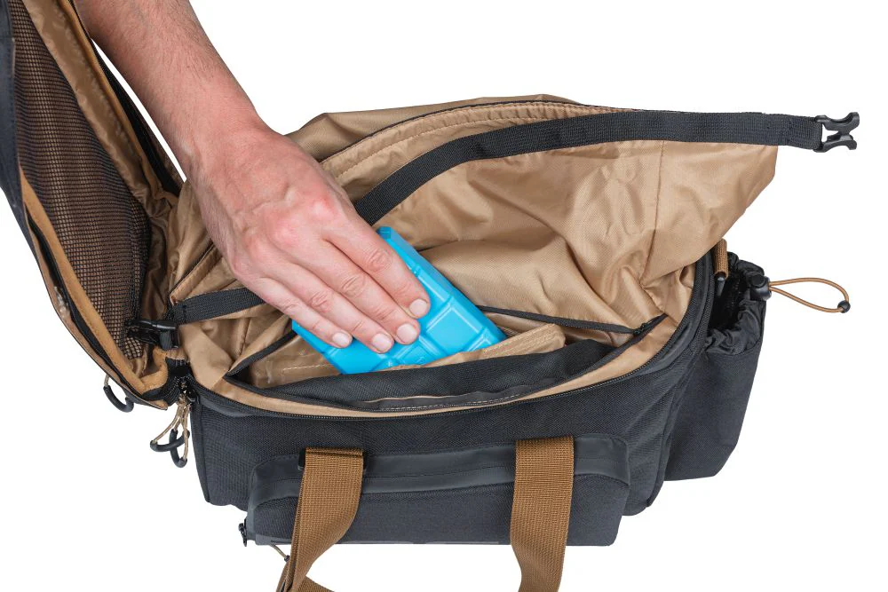 XLC, BASIL Gepäckträger-Tasche Miles MIK XLPro, black slate