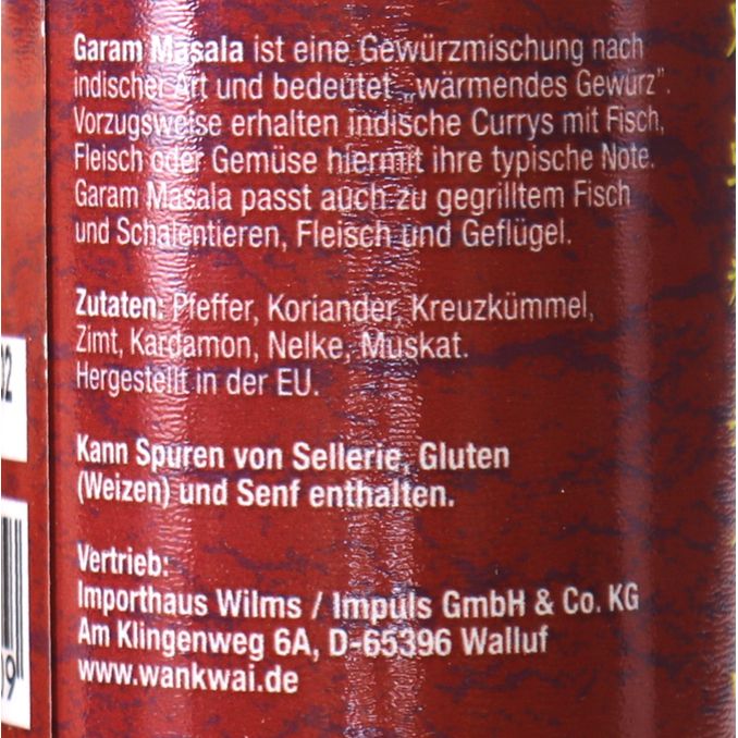Garam Masala Gewürz, 50g von Wan Kwai