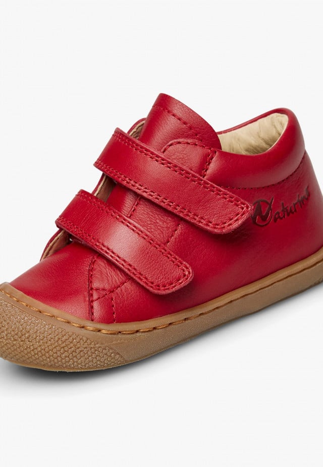 NATURINO COCOON VLLauflernschuhe aus Nappaleder, Rot