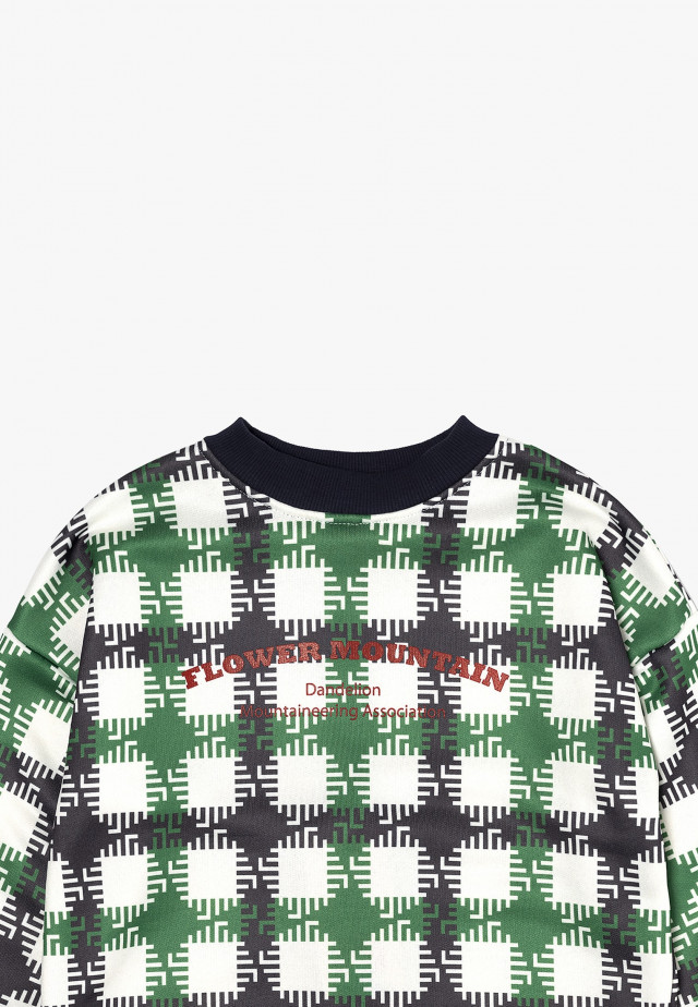 YORISweatshirt, Blau-Weiß