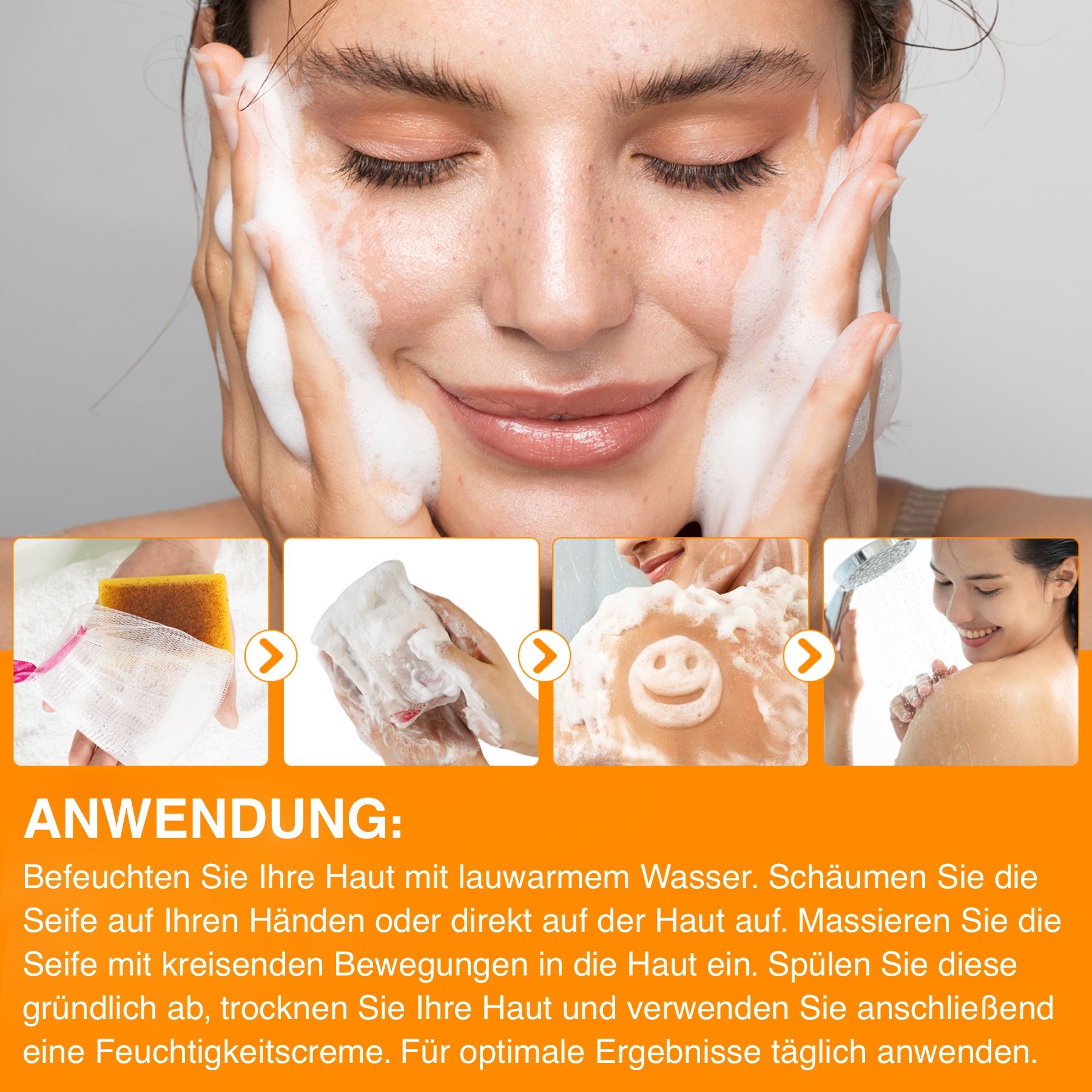 P-Beauty Gesichtsseife Kurkuma