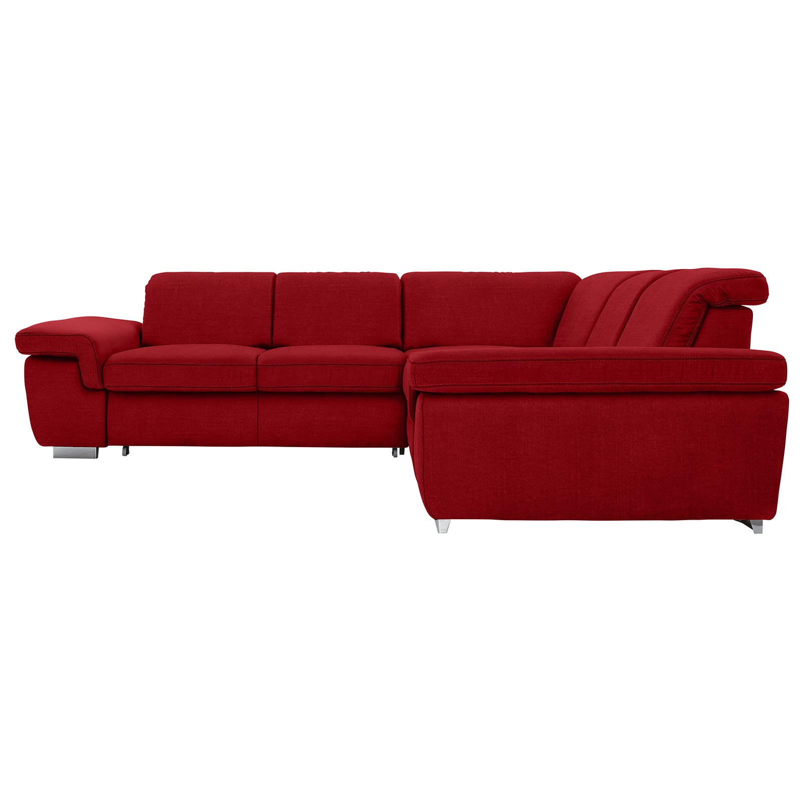 polsterpower Boxspringsofa - Miro bordeaux - Basismodell - rechts