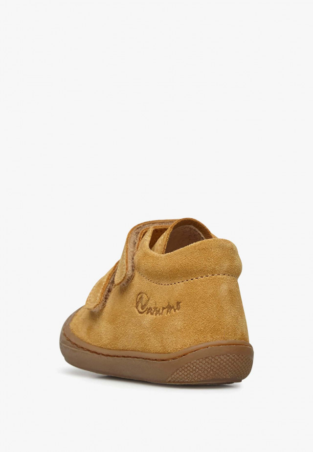 NATURINO COCOON VLLauflernschuhe aus Veloursleder, Kürbis