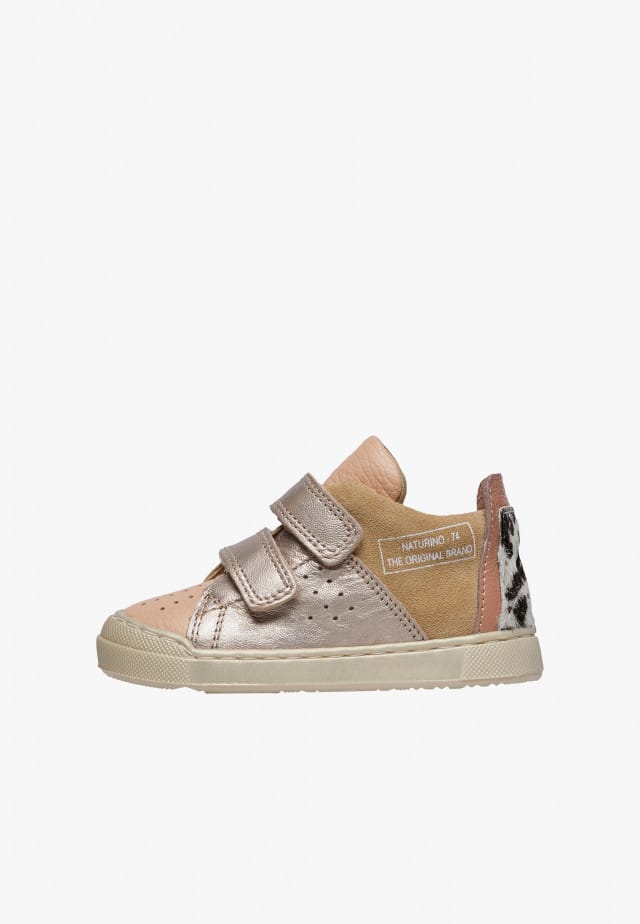 NATURINO TRAJAN HIGH VLSneakers aus Leder und Veloursleder, Puderrosa