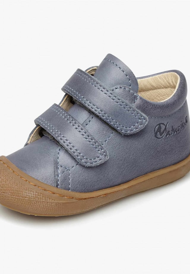 NATURINO COCOON VLLauflernschuhe aus Nappaleder, Kobaltblau