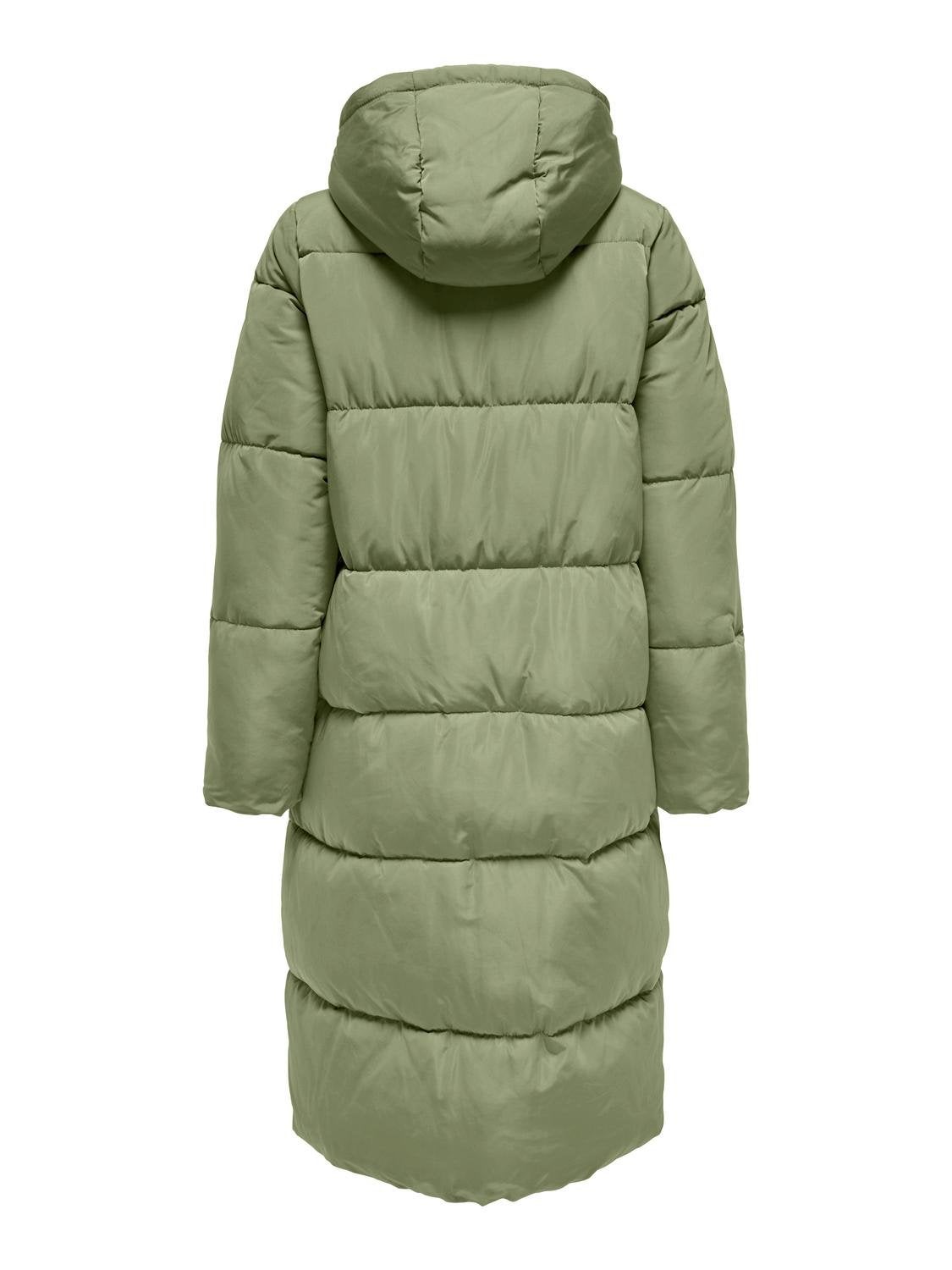 OLMABBIE Steppmantel Oil Green