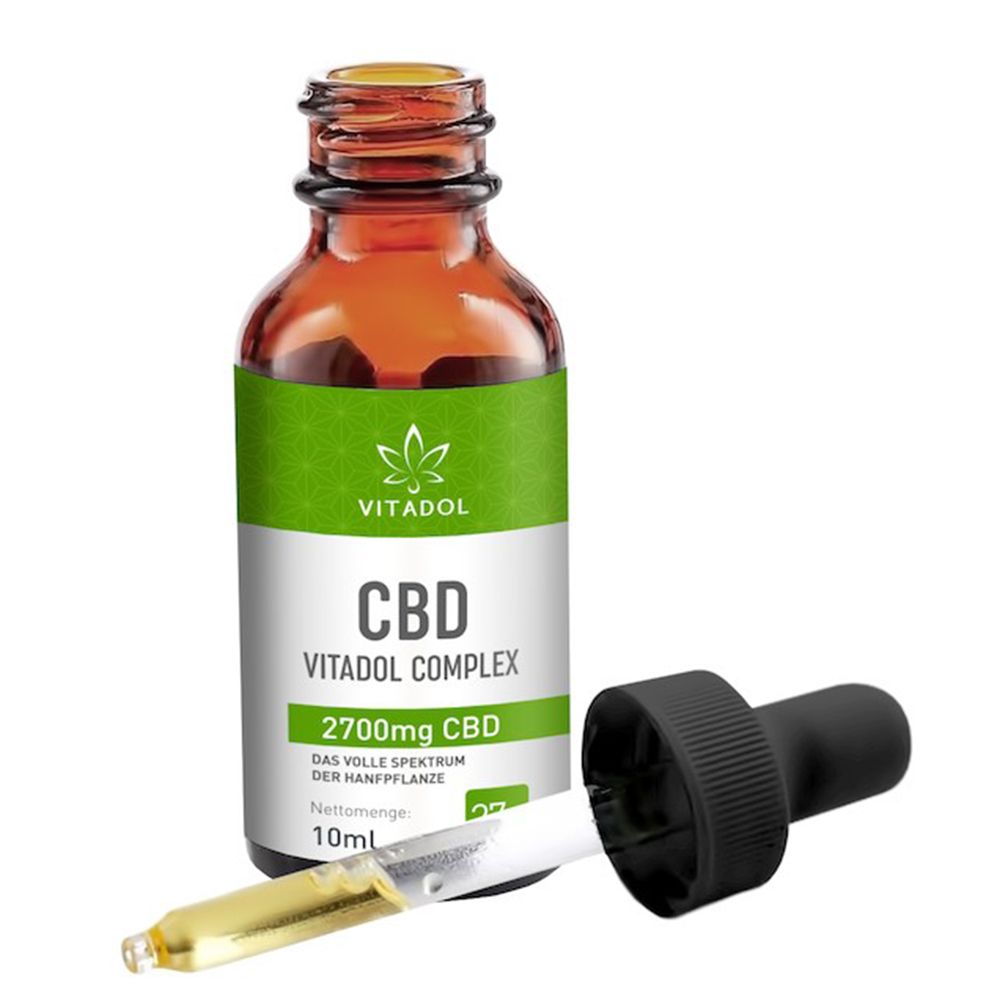 CBD27% Bio Hanfextrakt Öl - Vitadol Complex