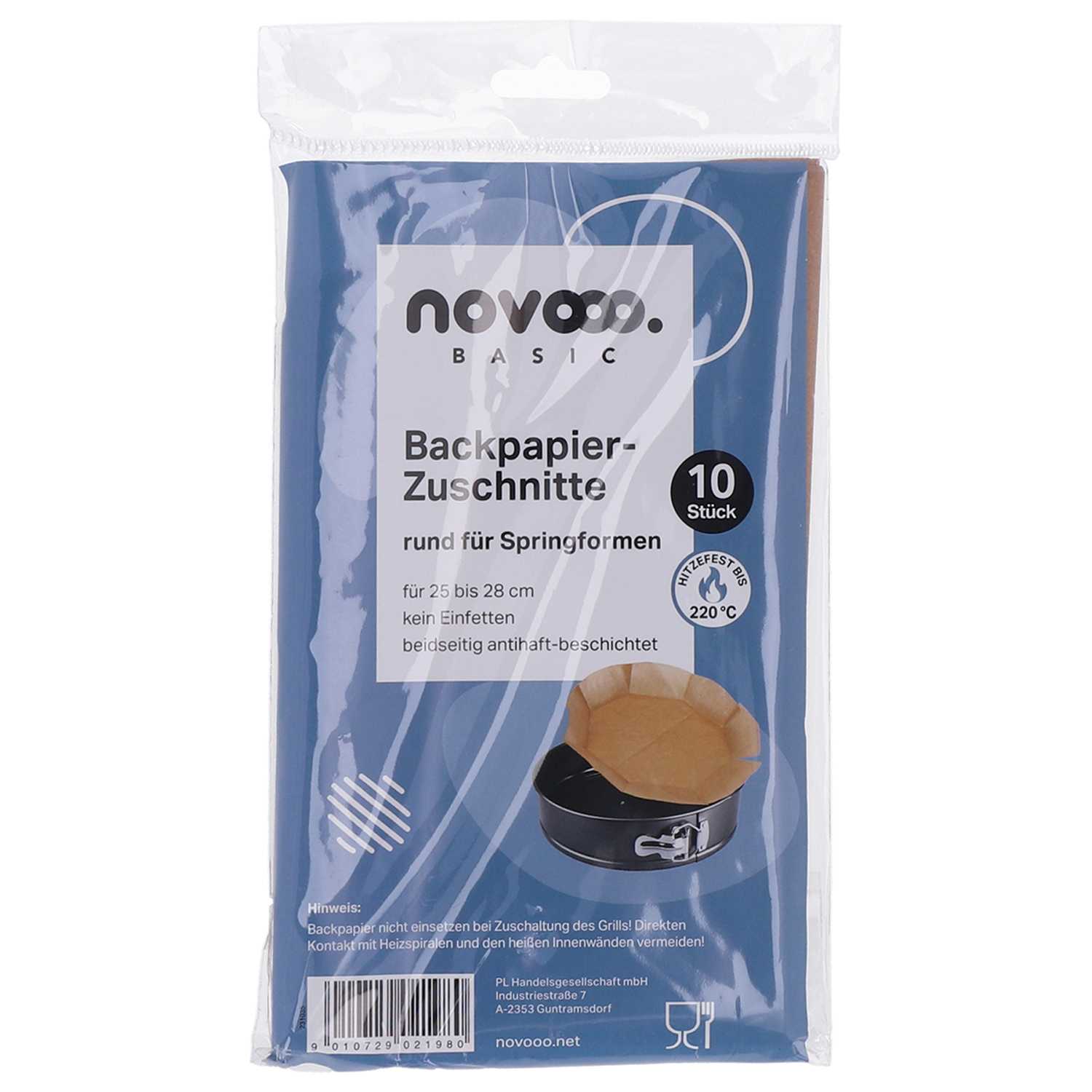 novooo Backpapierzuschnitte 20Blatt