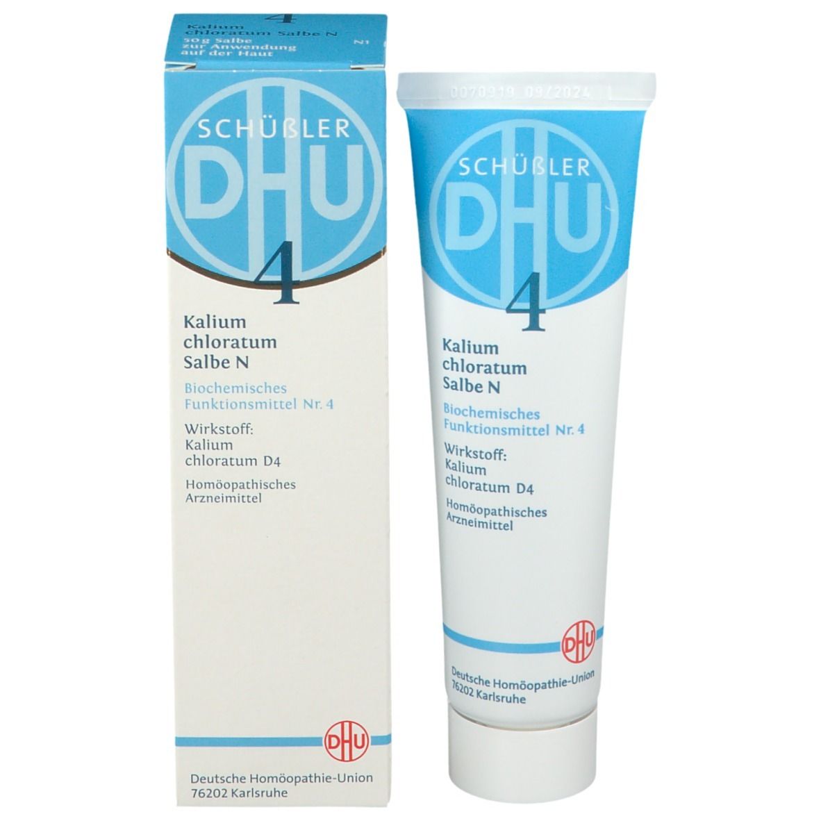 DHU Biochemie 4 Kalium Chloratum N D4
