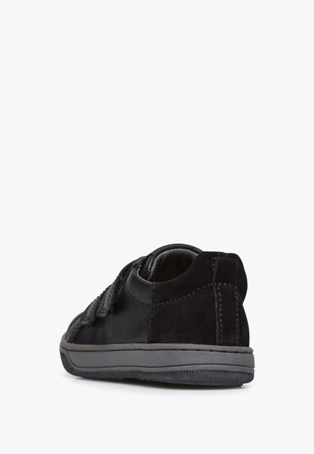 NATURINO CALEB VLSneakers aus Nappa- und Veloursleder, Schwarz