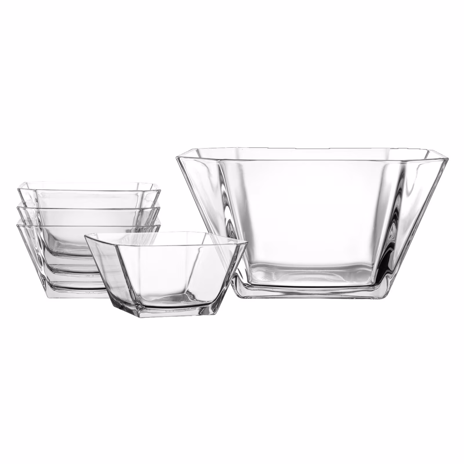 Leonardo Schalen eckig Limited Edition 1,9 l & 300 ml 5er Set