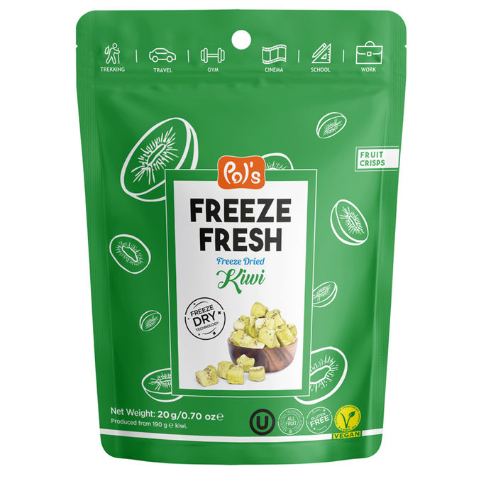 Gefriergetrocknete Kiwis, 20g von Pol's Freeze Fresh