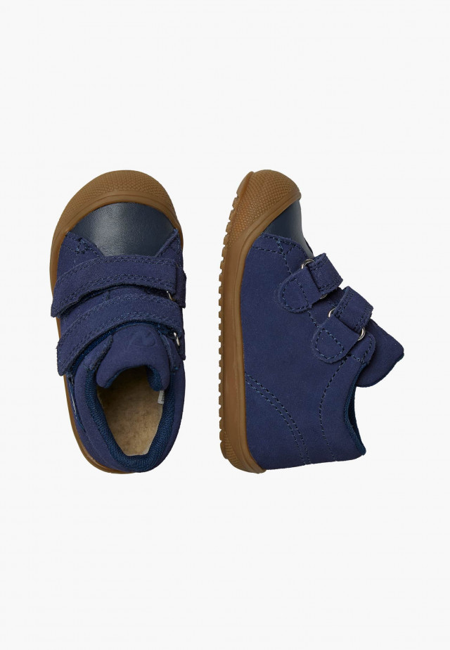 NATURINO RAINTASTIK 3 WP VL.Schuhe aus Leder und Veloursleder, Marineblau