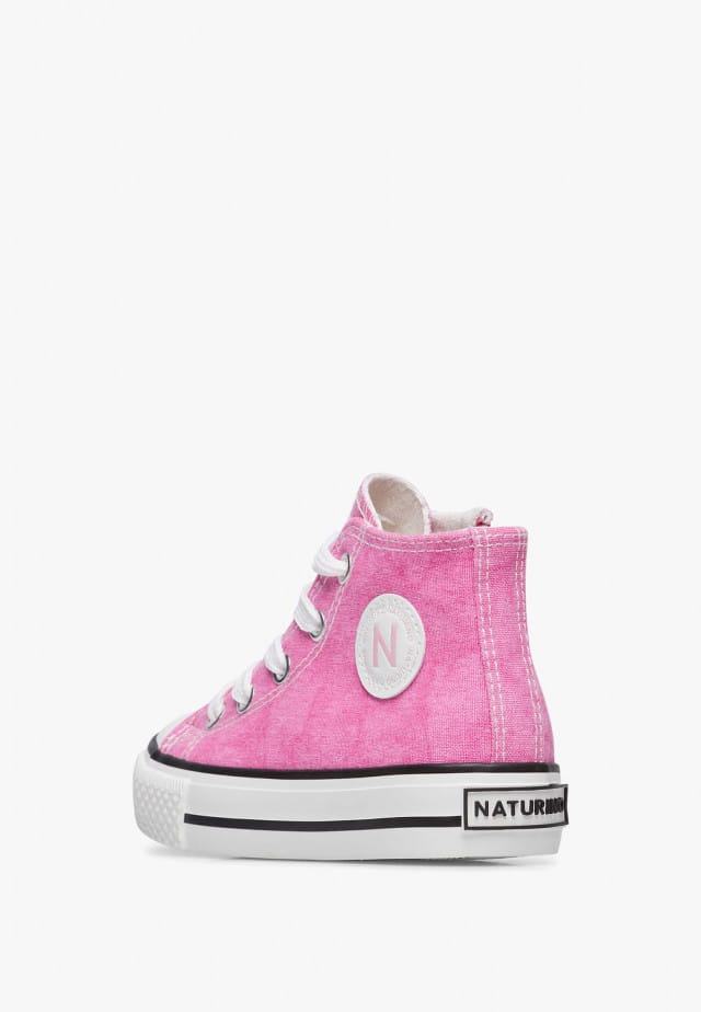 NATURINO YLFAS.Knöchelschuhe aus Stoff, Rosa