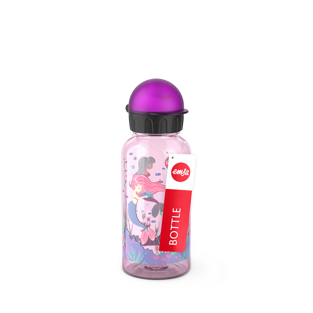 KIDS Kindertrinkflasche, Motiv: Meerjungfrau