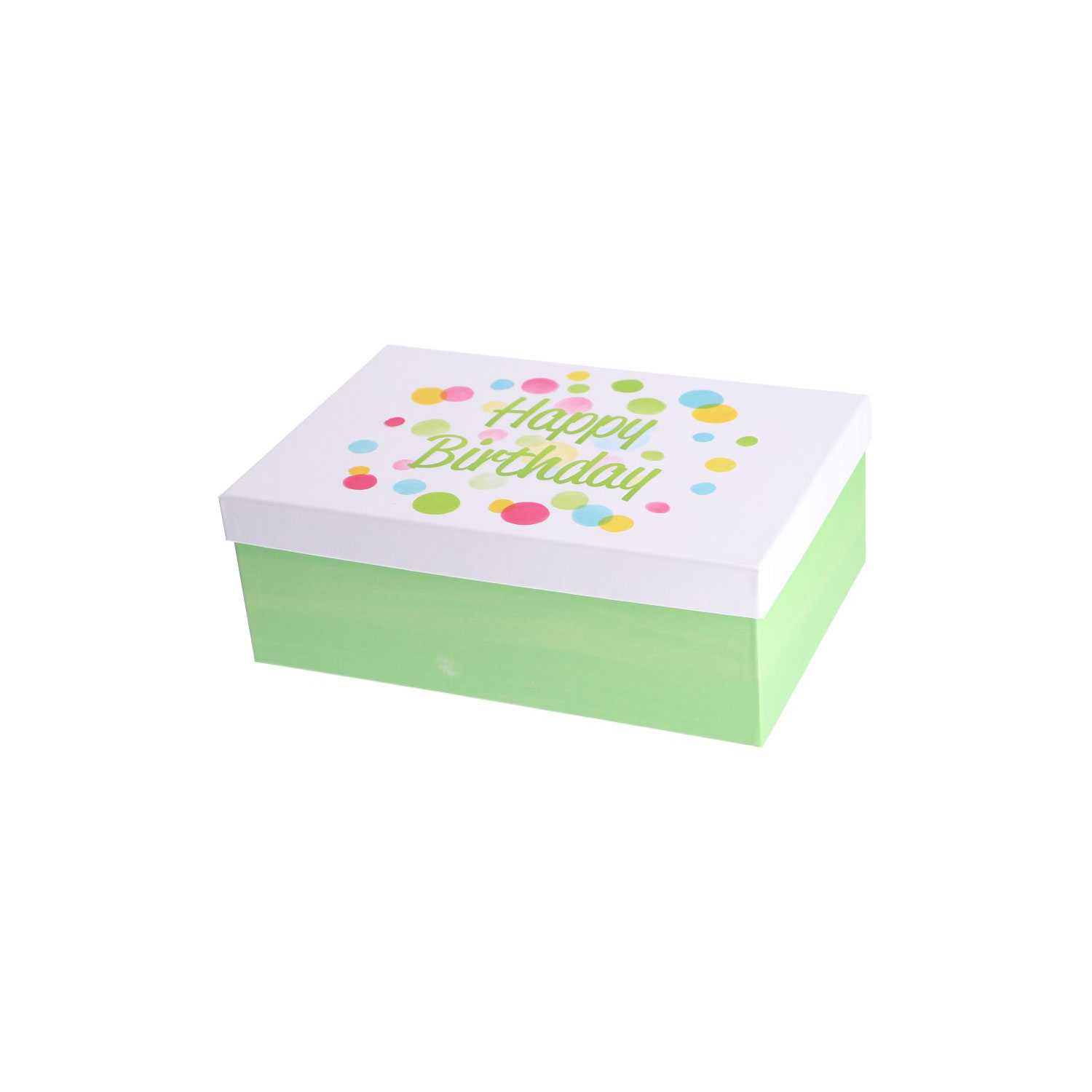 Geschenkbox Greetings Größe 4 26,0 x 18,0 x 9,5 cm 2fach
