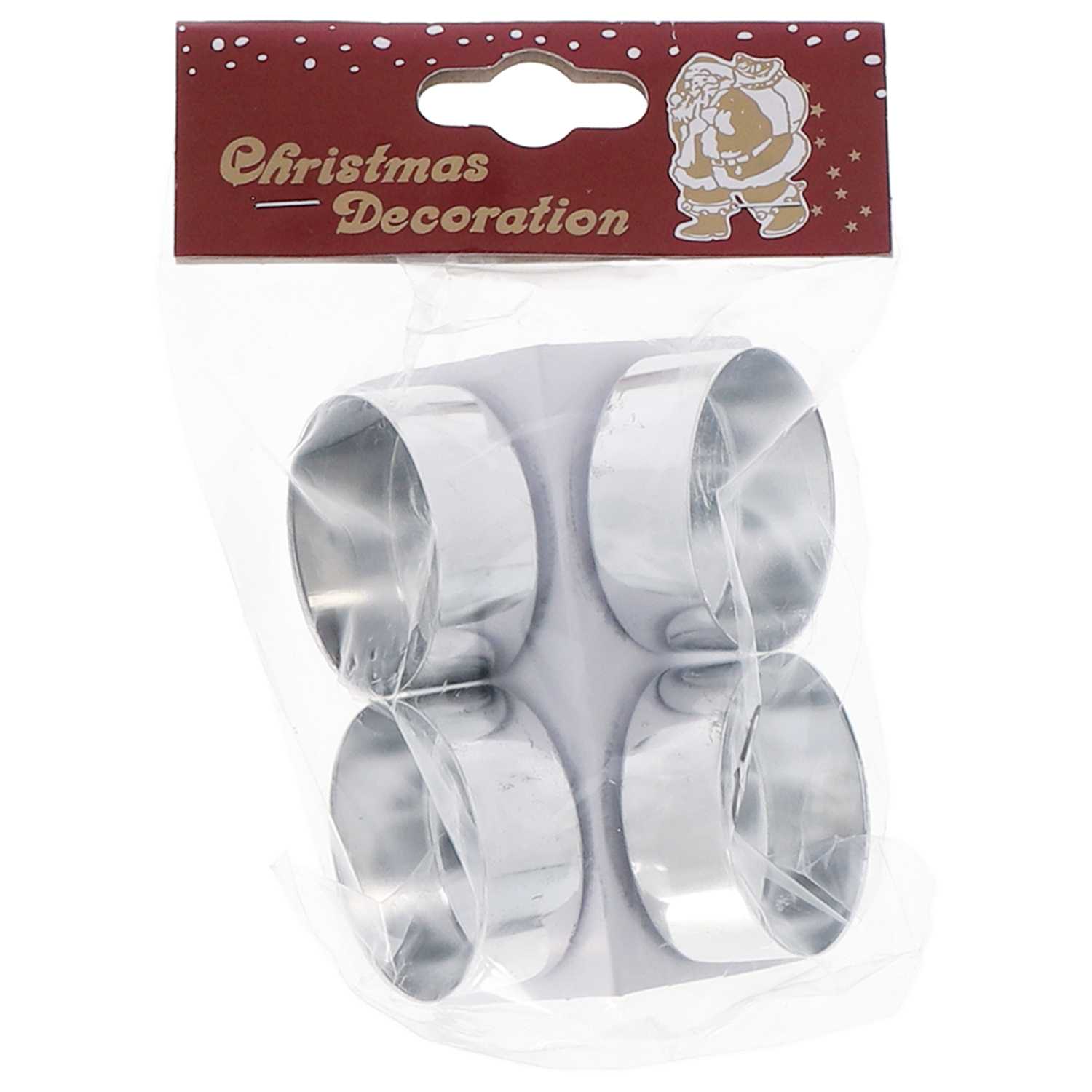 novooo Teelichthalterstecker 4er gold/silber