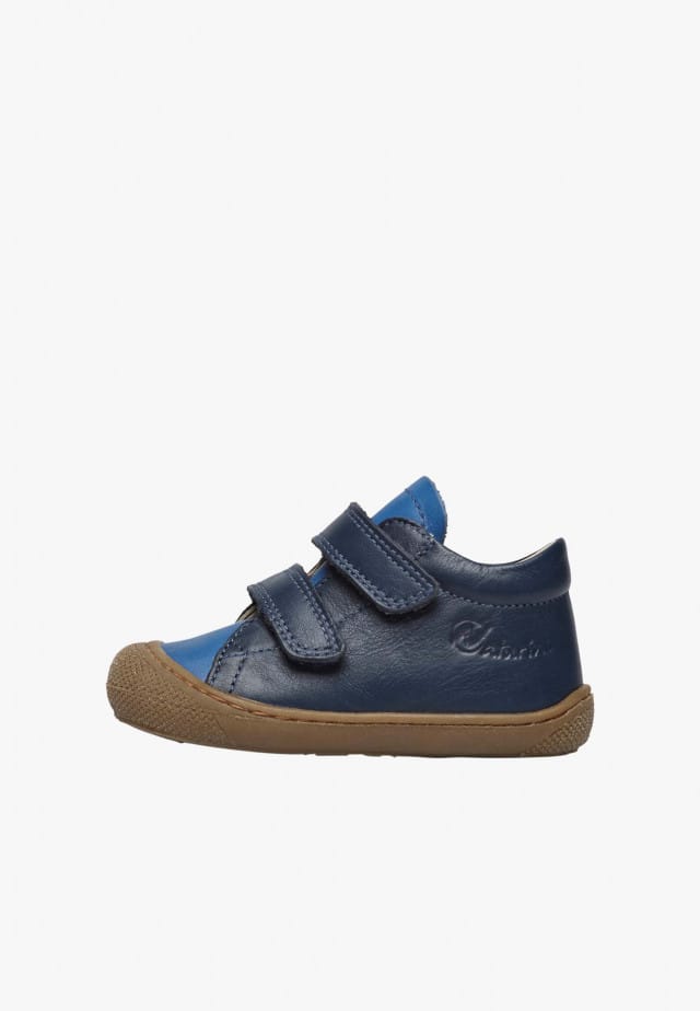 NATURINO COCOON VLLauflernschuhe aus Leder, Azurblau-Blau