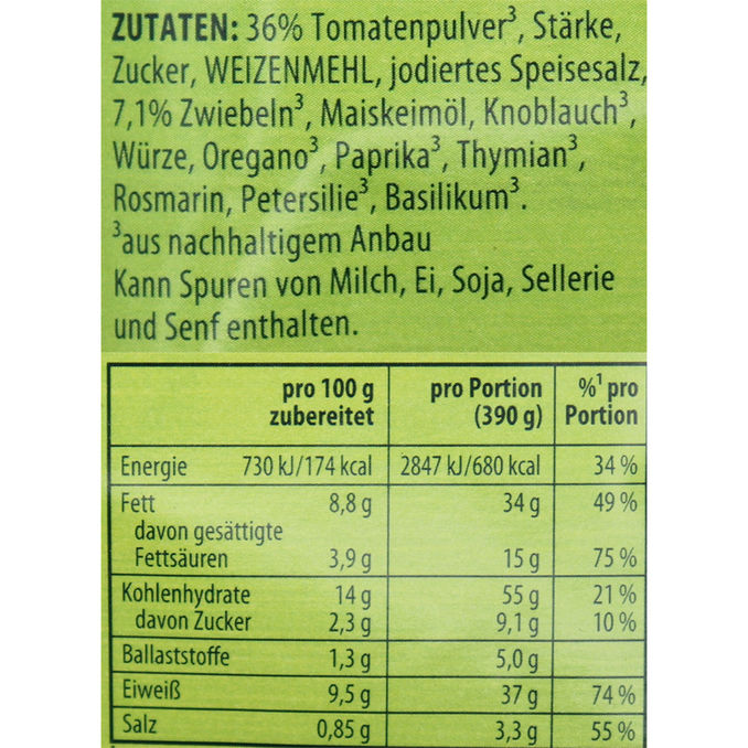 Knorr Fix Lasagne, 52g von Knorr