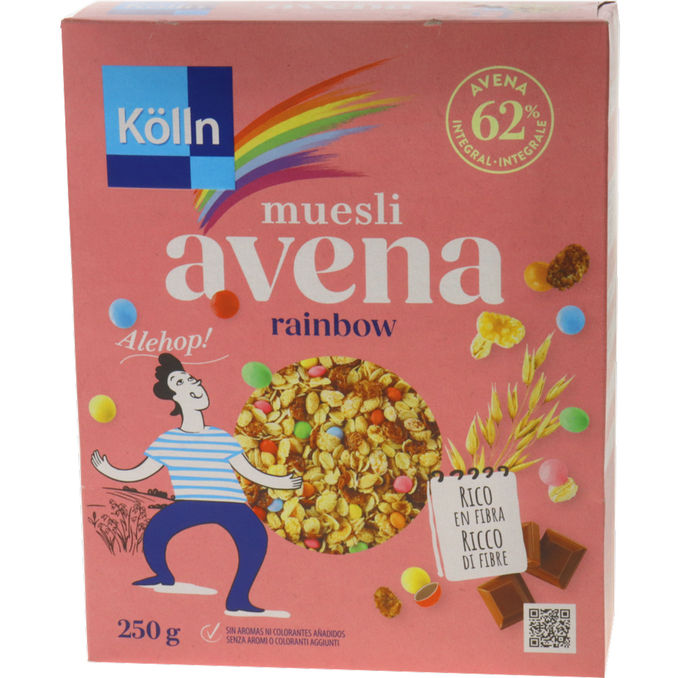 Kölln Hafermüsli Rainbow, 250g von Kölln