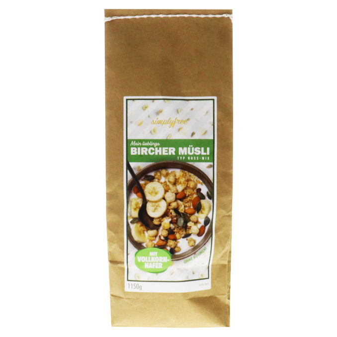 Original Bircher-Müsli Nuss-Mix, 1150g von simplyfree