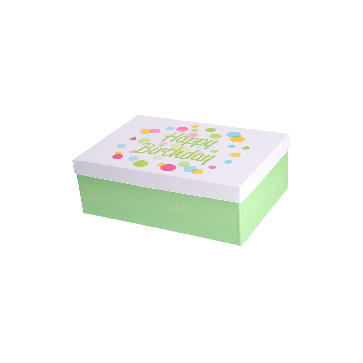 Geschenkbox Greetings Größe 5 28,5 x 20 x 10 cm 2fach