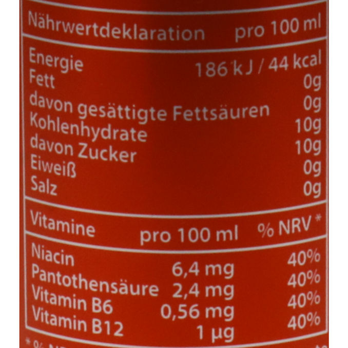 Energy Kirsche Granatapfel, 24er Pack (EINWEG) zzgl. Pfand, 24x 250ml von HASHTAG ENERGY
