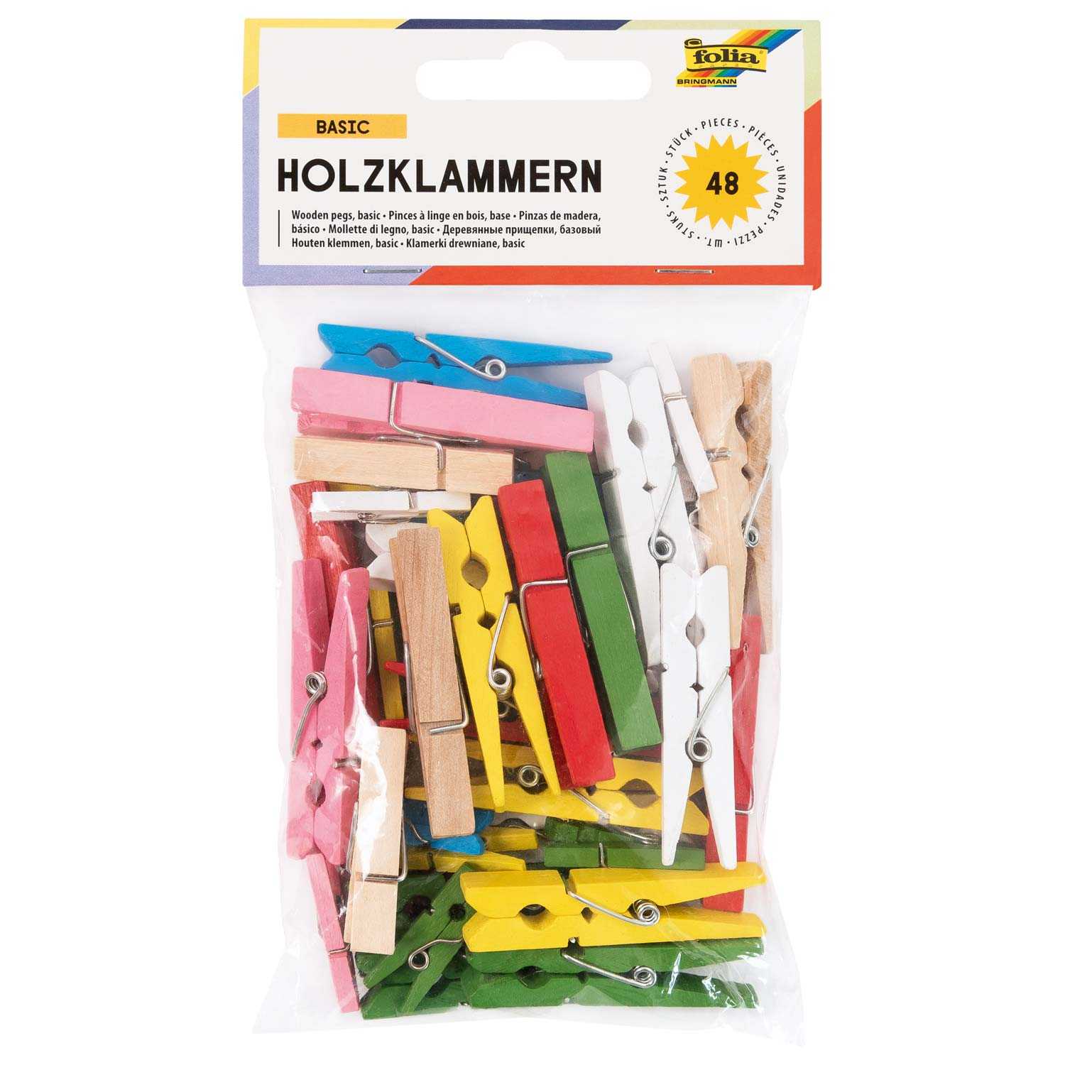 Holzklammern