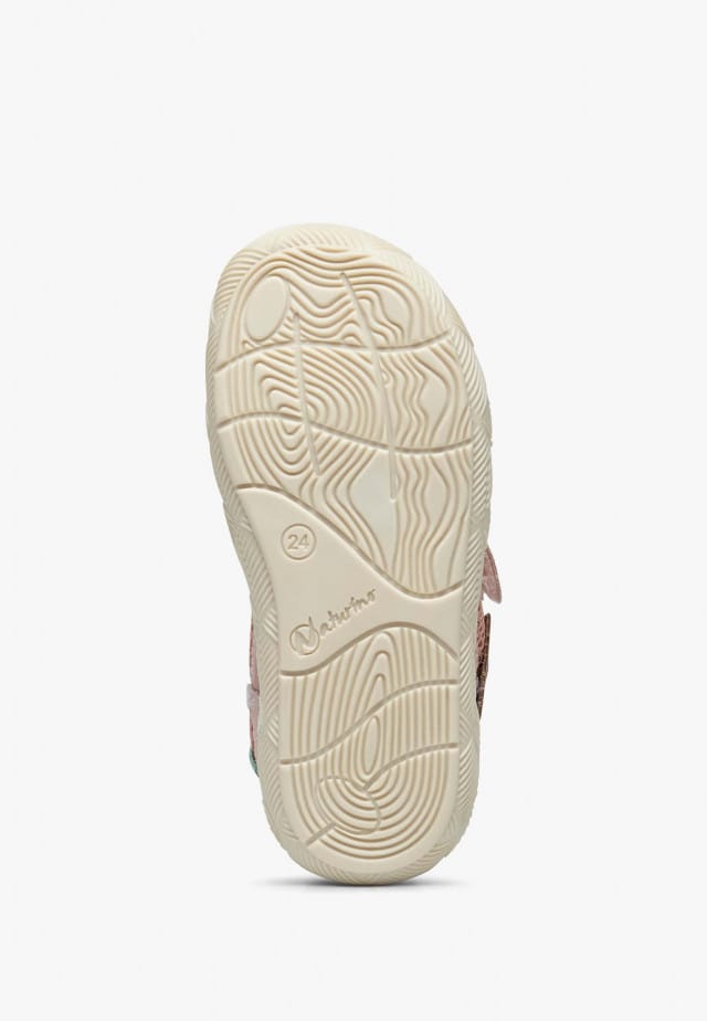 BAREFOOT LILOX VLSneakers aus Veloursleder und Gewebe, Rosa