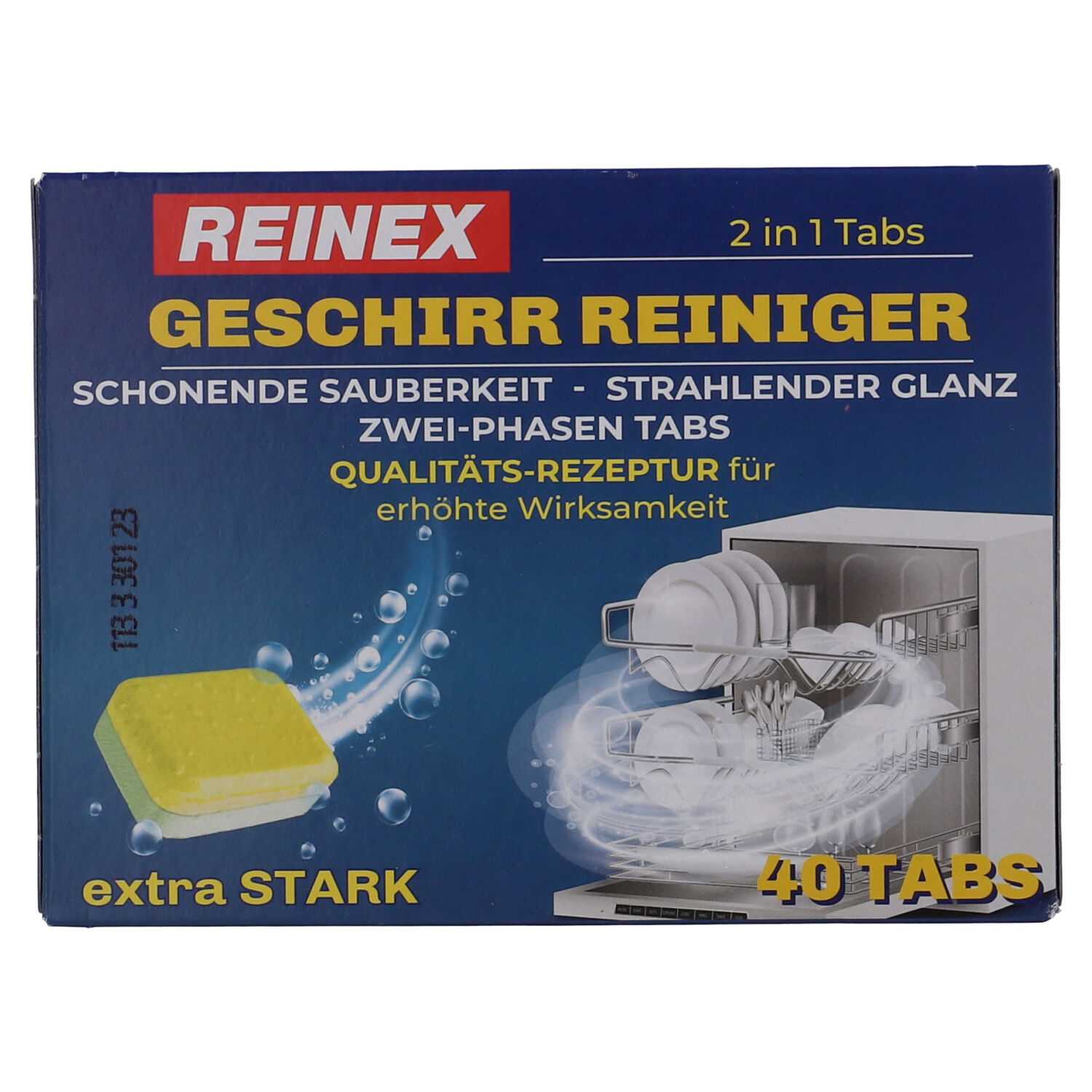 Reinex Geschirrreiniger Ultra Tabs 40er, 800g