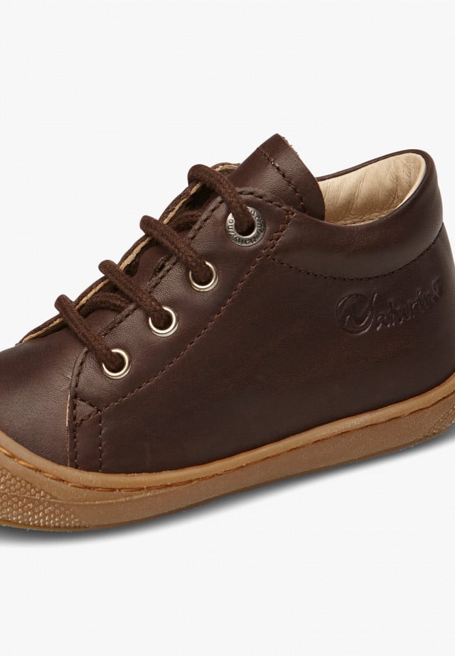 NATURINO COCOONLauflernschuhe aus Nappaleder, Braun