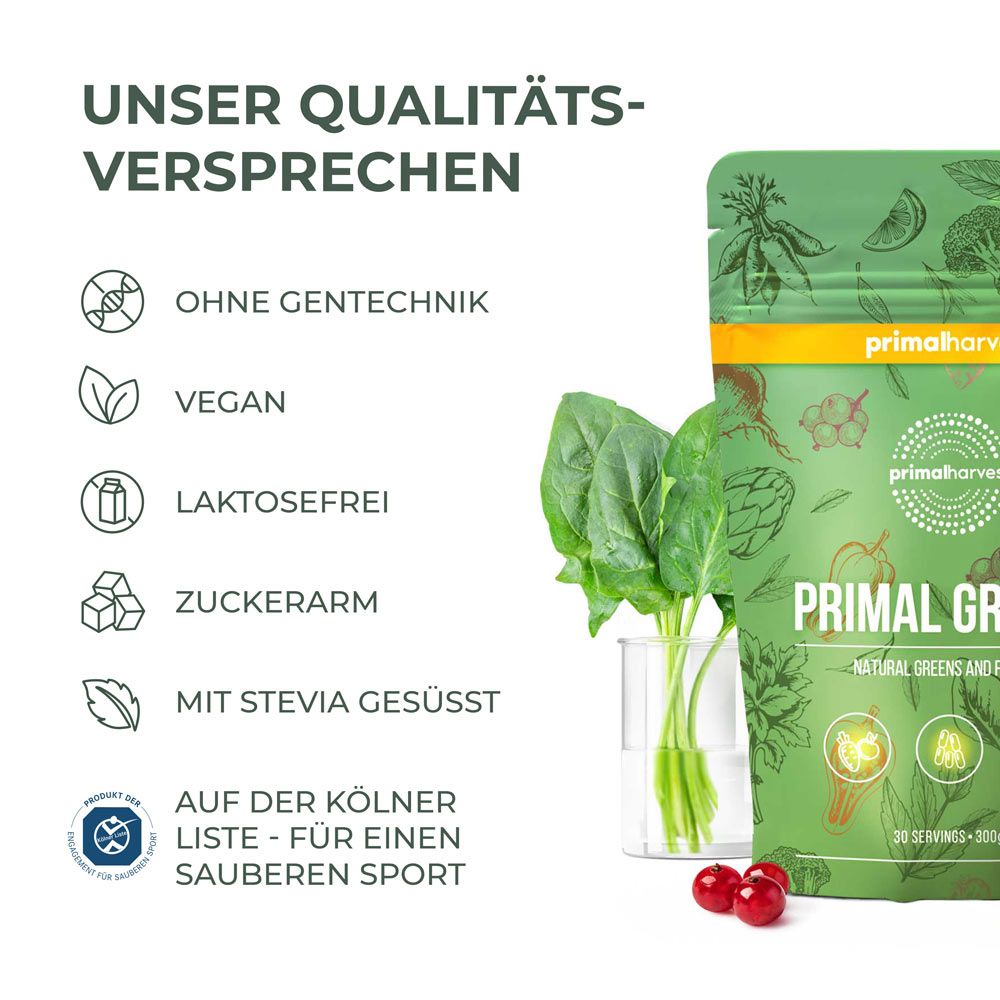 Primal Greens Superfood Pulver von Primal Harvest®