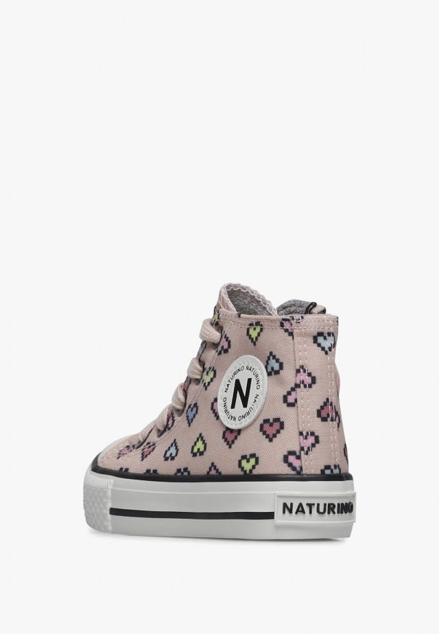 NATURINO YLFAS.Sneakers aus Stoff, Rosa