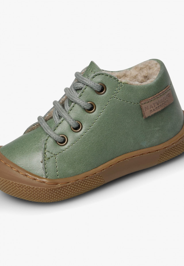 NATURINO AMURBarfußschuhe aus Leder, Salbei