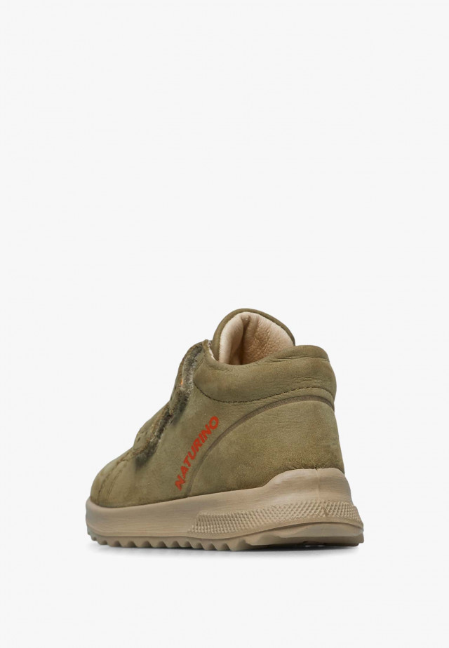 NATURINO PARPAR VLSneakers aus Veloursleder, Militärgrün