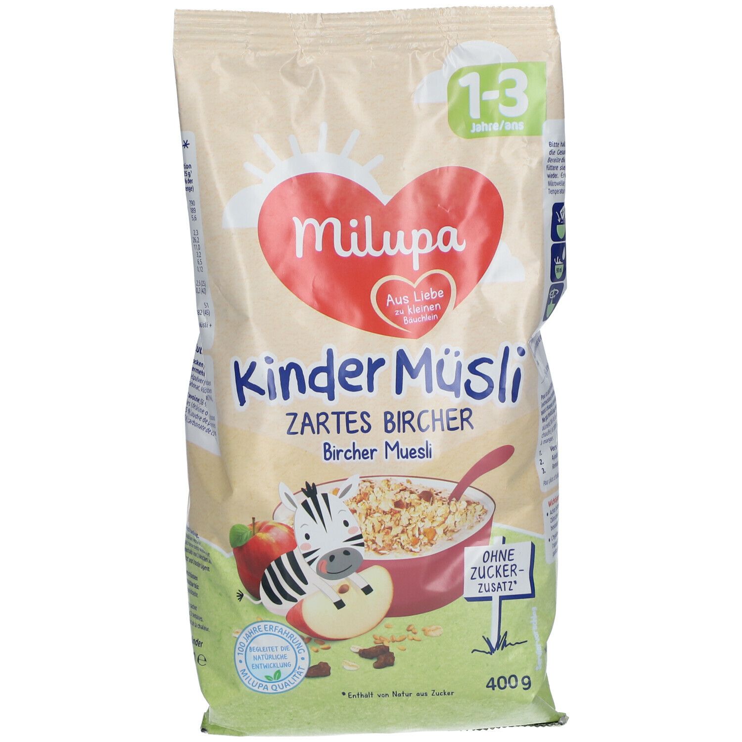 Milupa Kinder Müsli Zartes Bircher