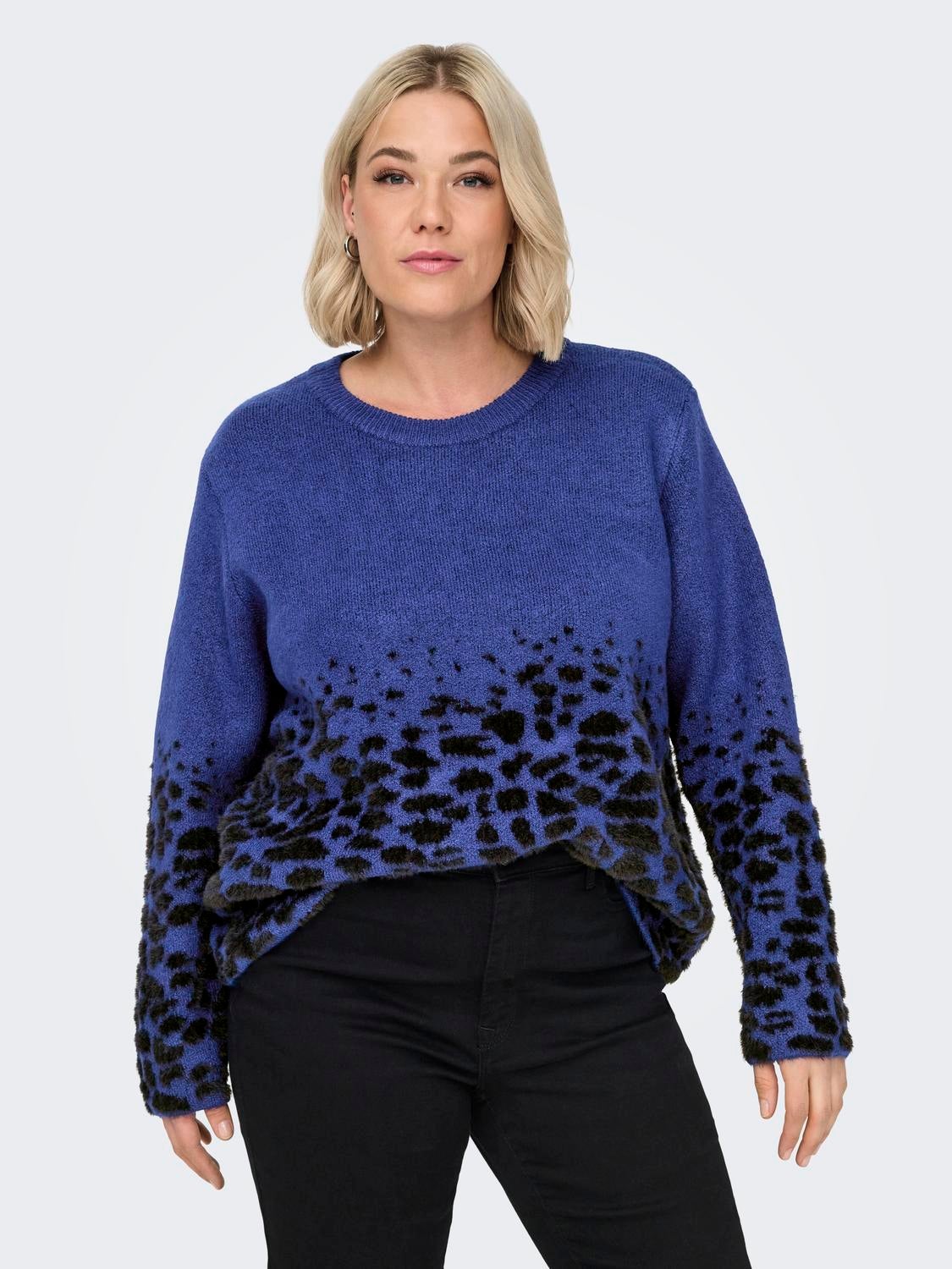 CARANNI Strickpullover Sodalite Blue