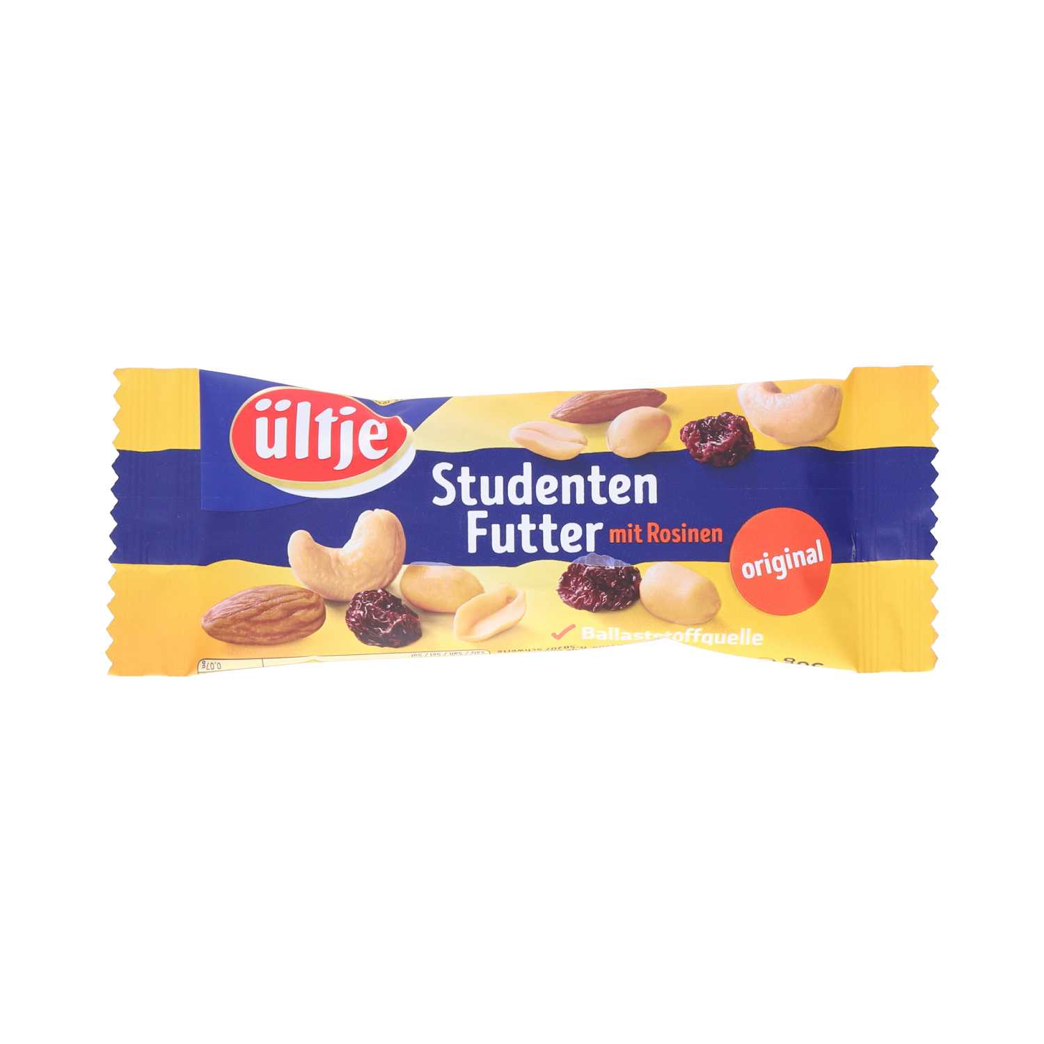 Studentenfutter ültje, Beutel