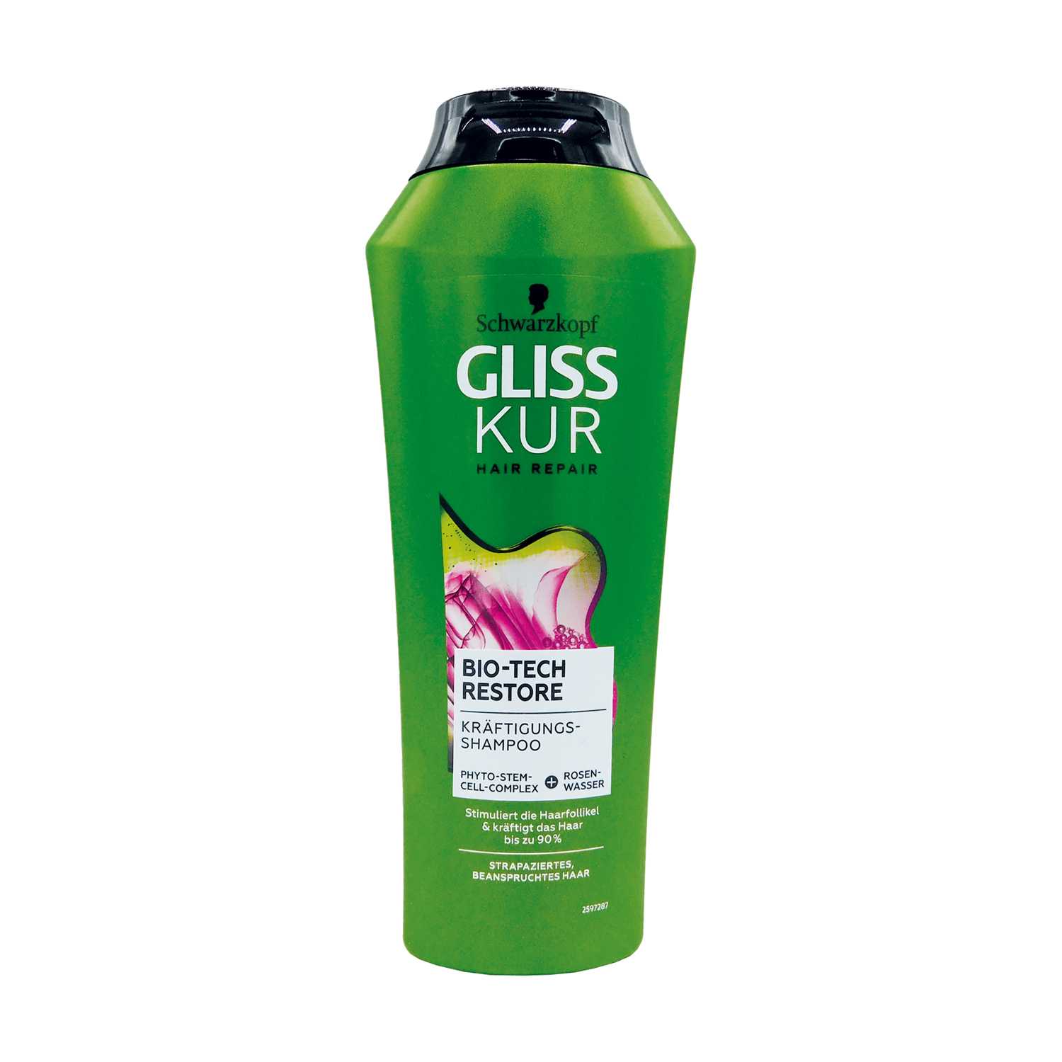 Gliss Kur Shampoo Total Bio-Tech Restore Kräftigung 250 ml