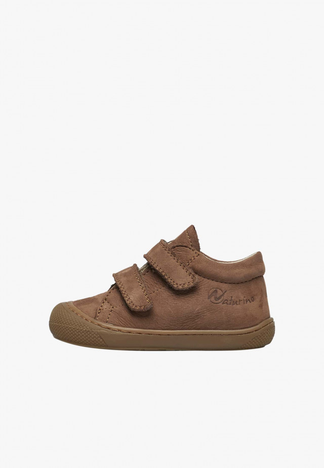 NATURINO COCOON VLLauflernschuhe aus Veloursleder, Braun