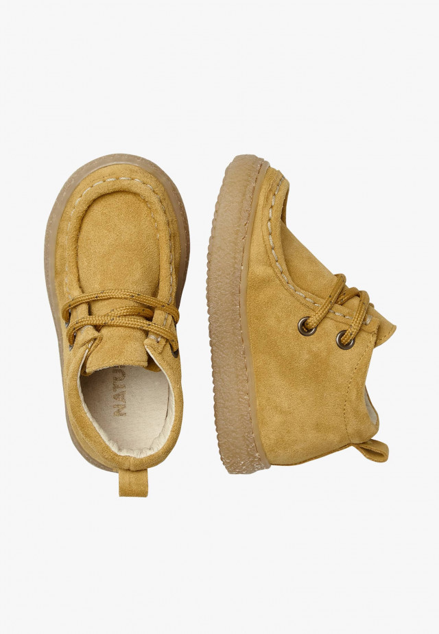 NATURINO KASDENSchuhe aus Veloursleder, Kürbis