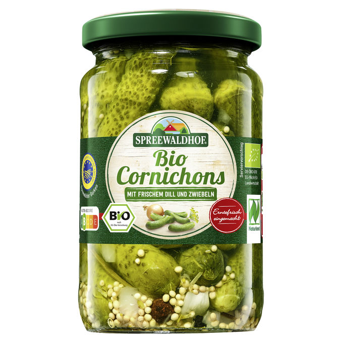 BIO Cornichons, 190g von Spreewaldhof