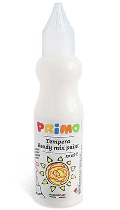 Primo Temperafarbe 50ml weiß