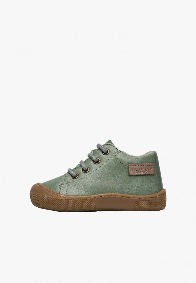 NATURINO AMURBarfußschuhe aus Leder, Salbei