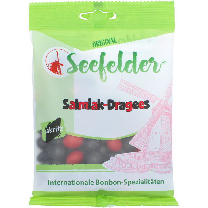 Salmiak Dragees, 100g von Seefelder