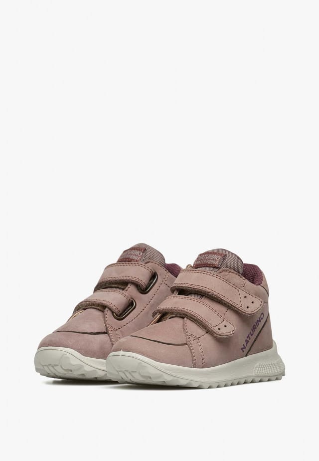 NATURINO PARPAR WPSneakers aus Veloursleder, Altrosa