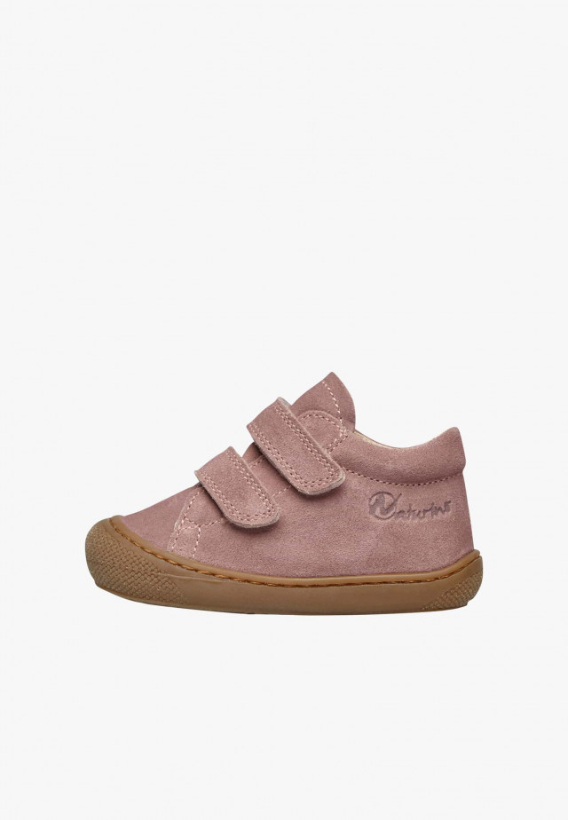 NATURINO COCOON VLLauflernschuhe aus Veloursleder, Rosa