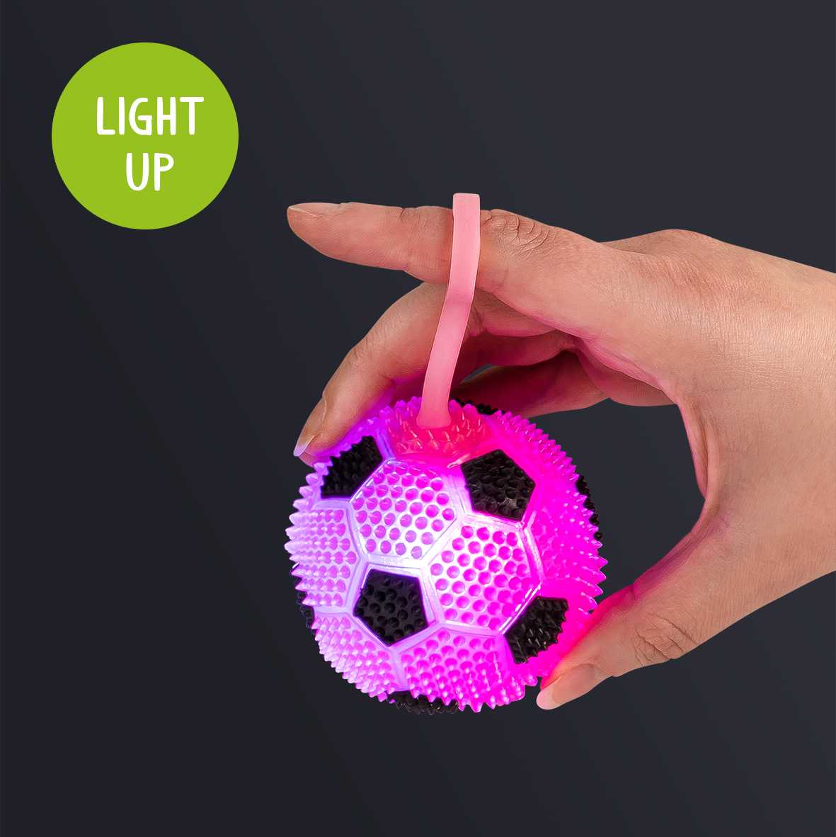 XTREME Light-Up Finger-Spielball 62 mm